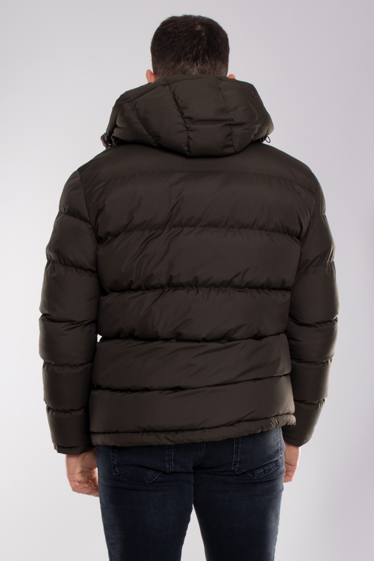 99424-304 Regular Fit  Kapşonlu Erkek Şişme Mont