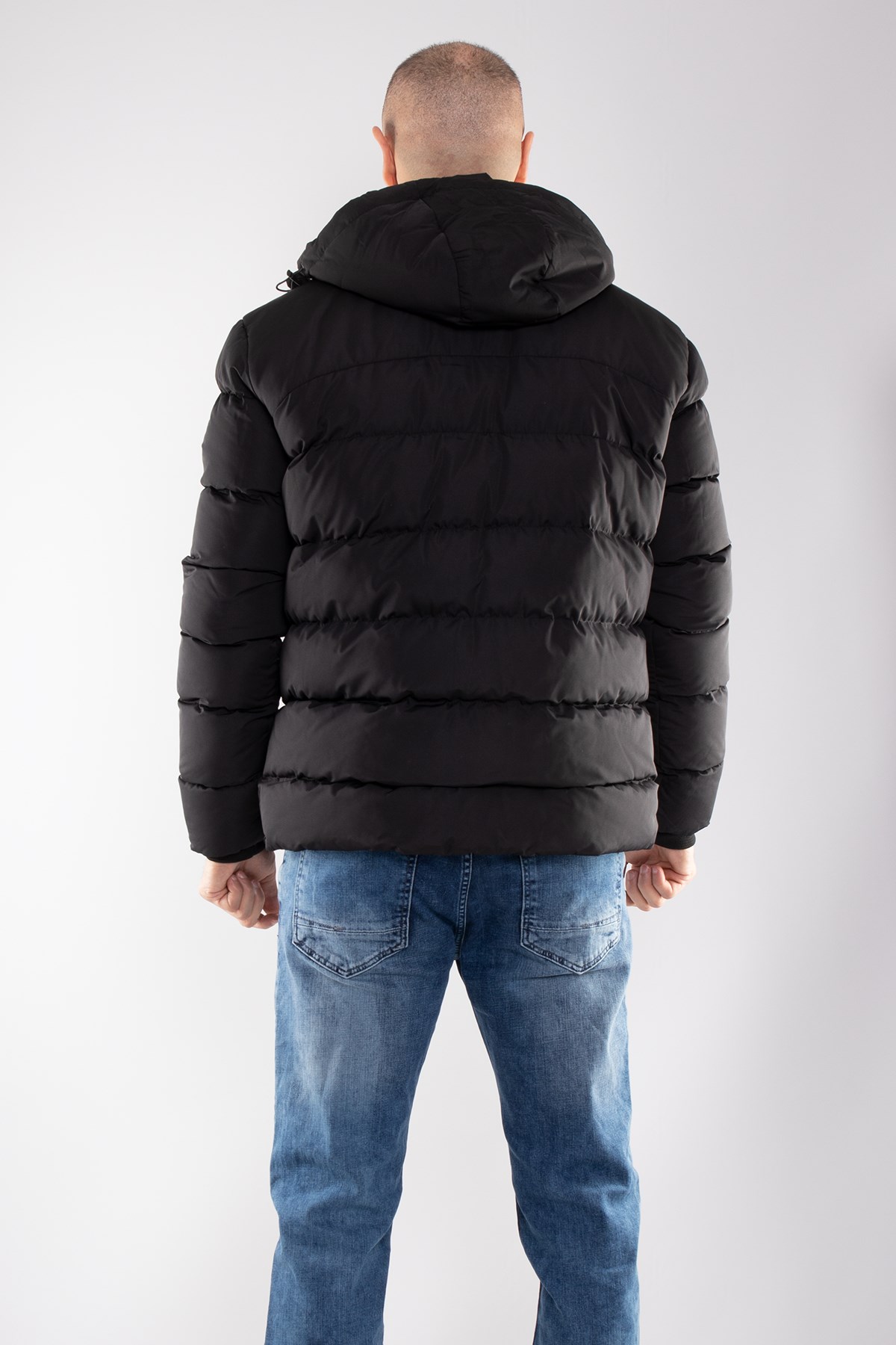 99476-299 RegularFit Kapşonlu Erkek Şişme Mont