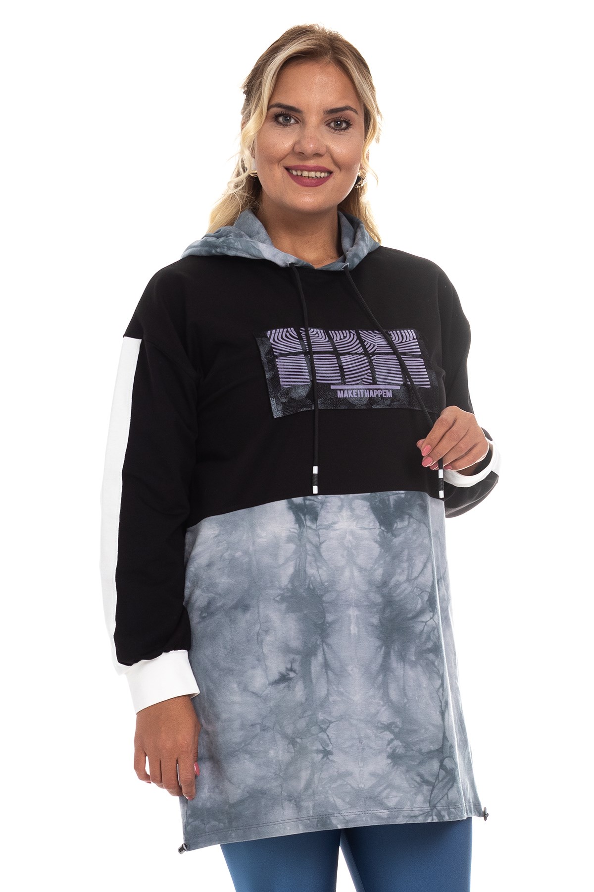 BTK 1100 Garnili Kapşonlu Sweat