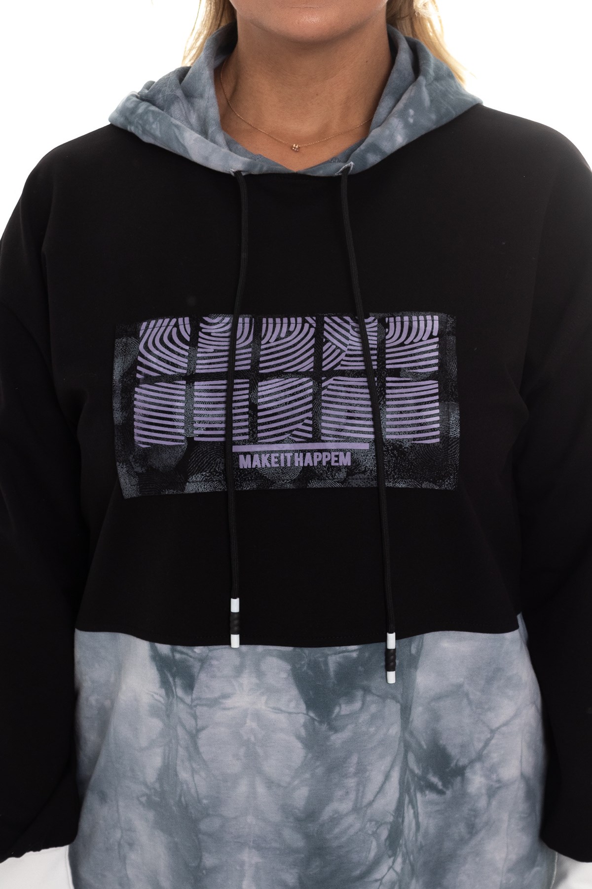 BTK 1100 Garnili Kapşonlu Sweat