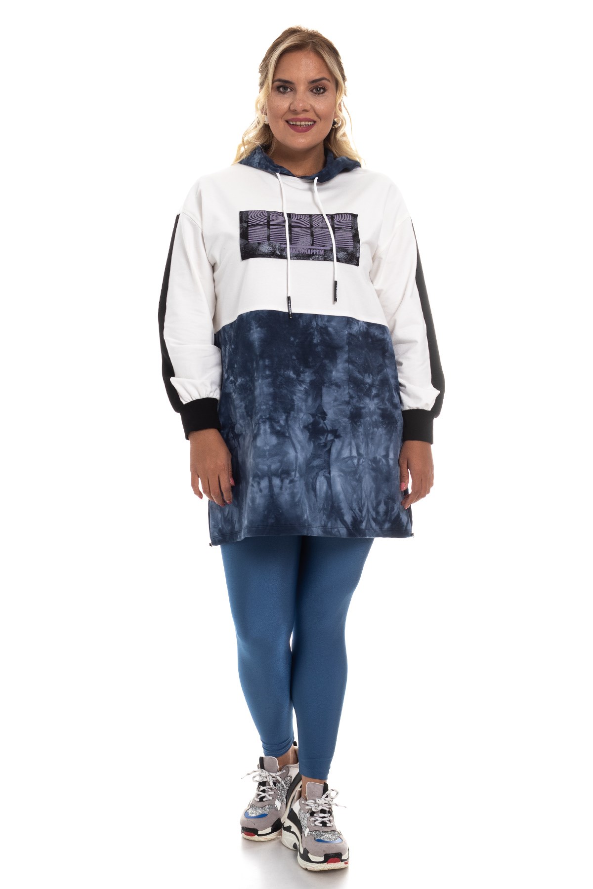 BTK 1100 Garnili Kapşonlu Sweat