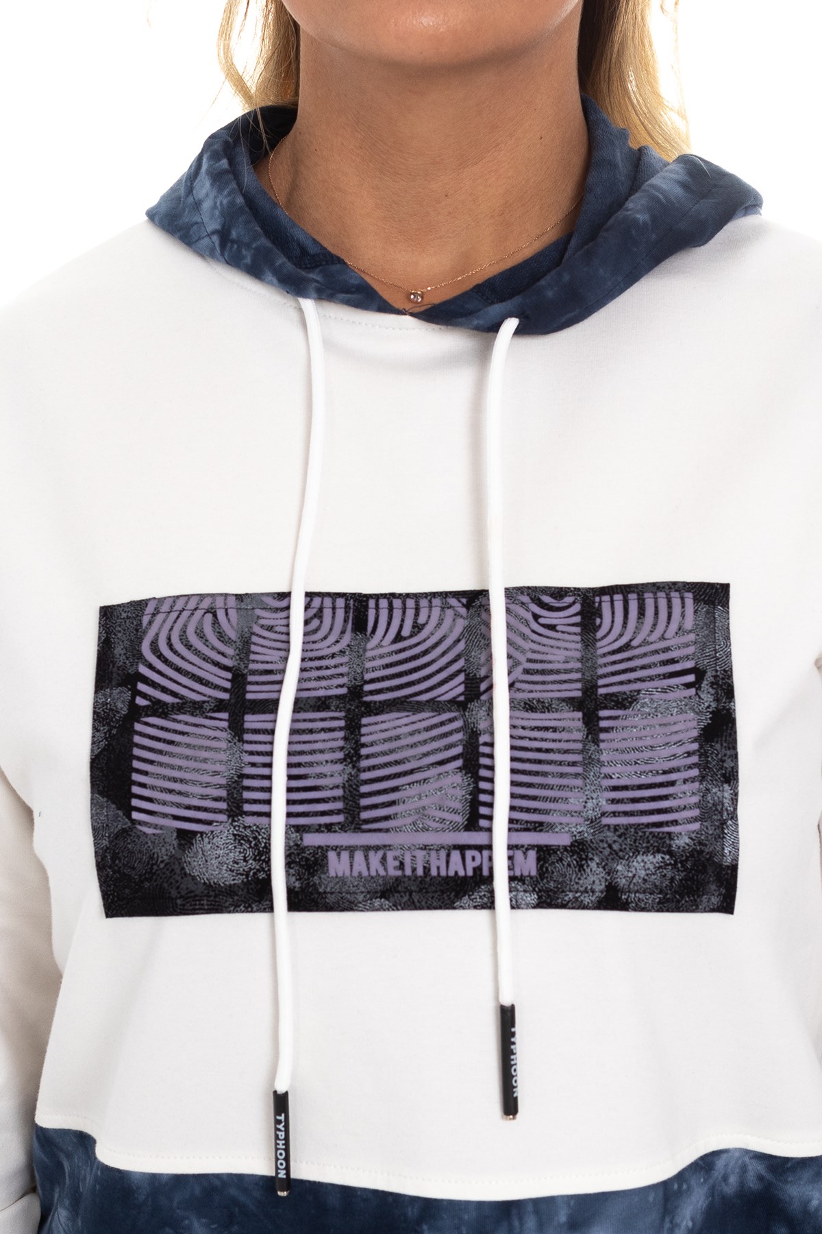 BTK 1100 Garnili Kapşonlu Sweat