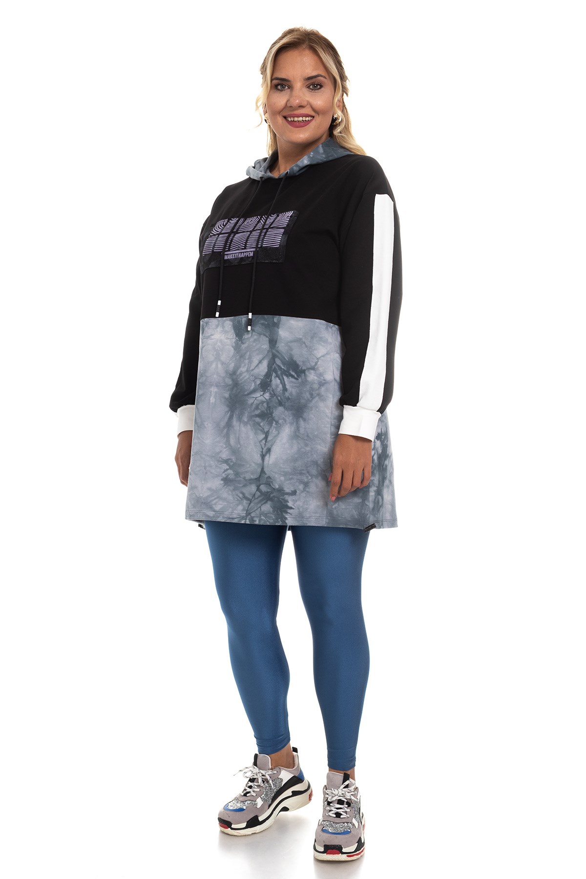 BTK 1100 Garnili Kapşonlu Sweat