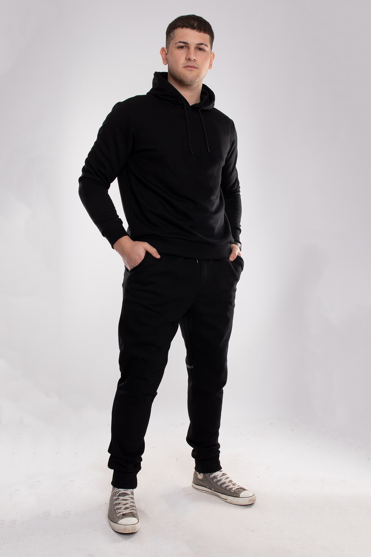 ETK-2034 Üç İplik İnterlok Şardonlu Erkek Eşofman Takım