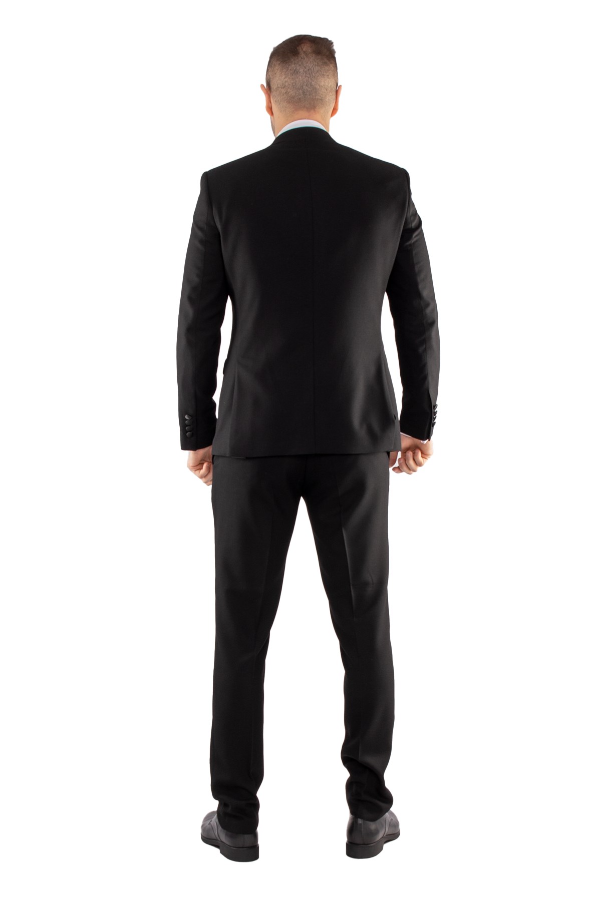 JK30SF18M097 Slimfit Papyonlu 6 Drop Yelekli Damatlık