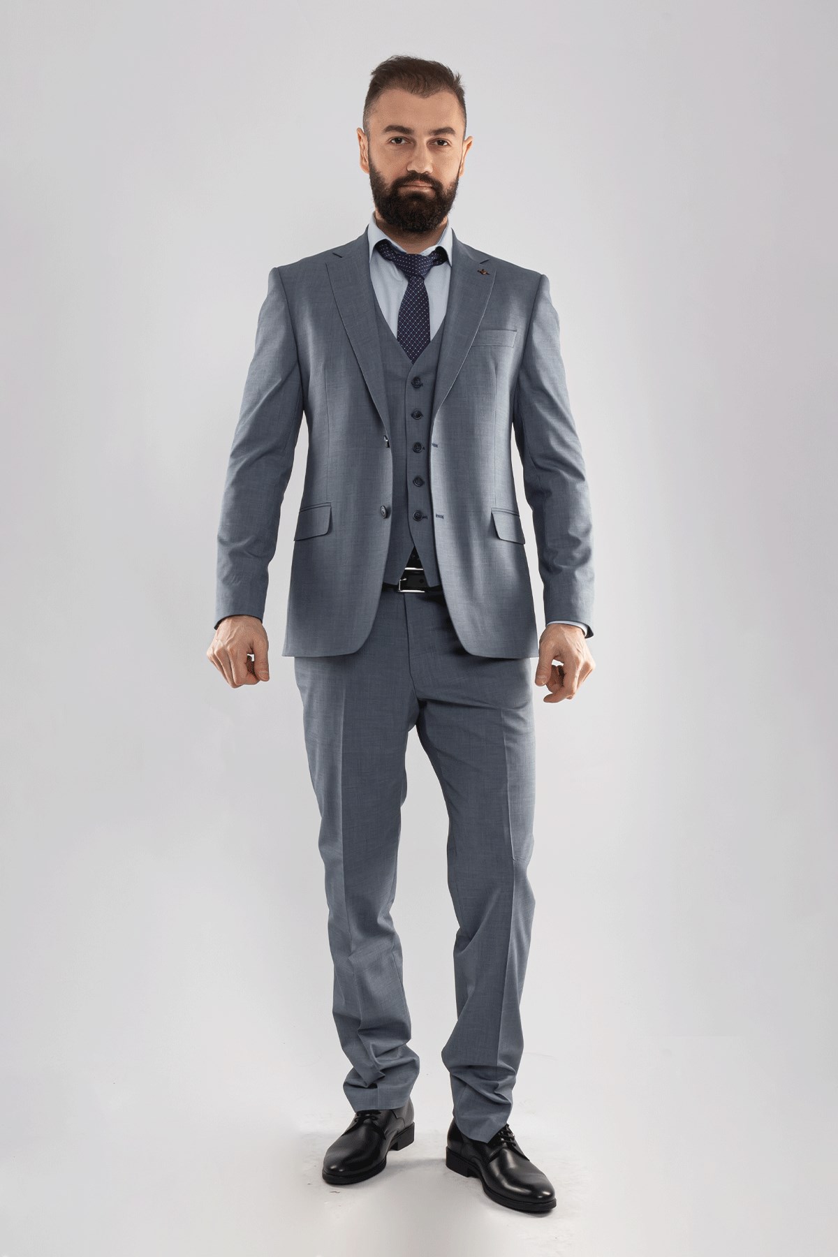 JK33KL02M002 Klasik 6Drop Yelekli Takım Elbise