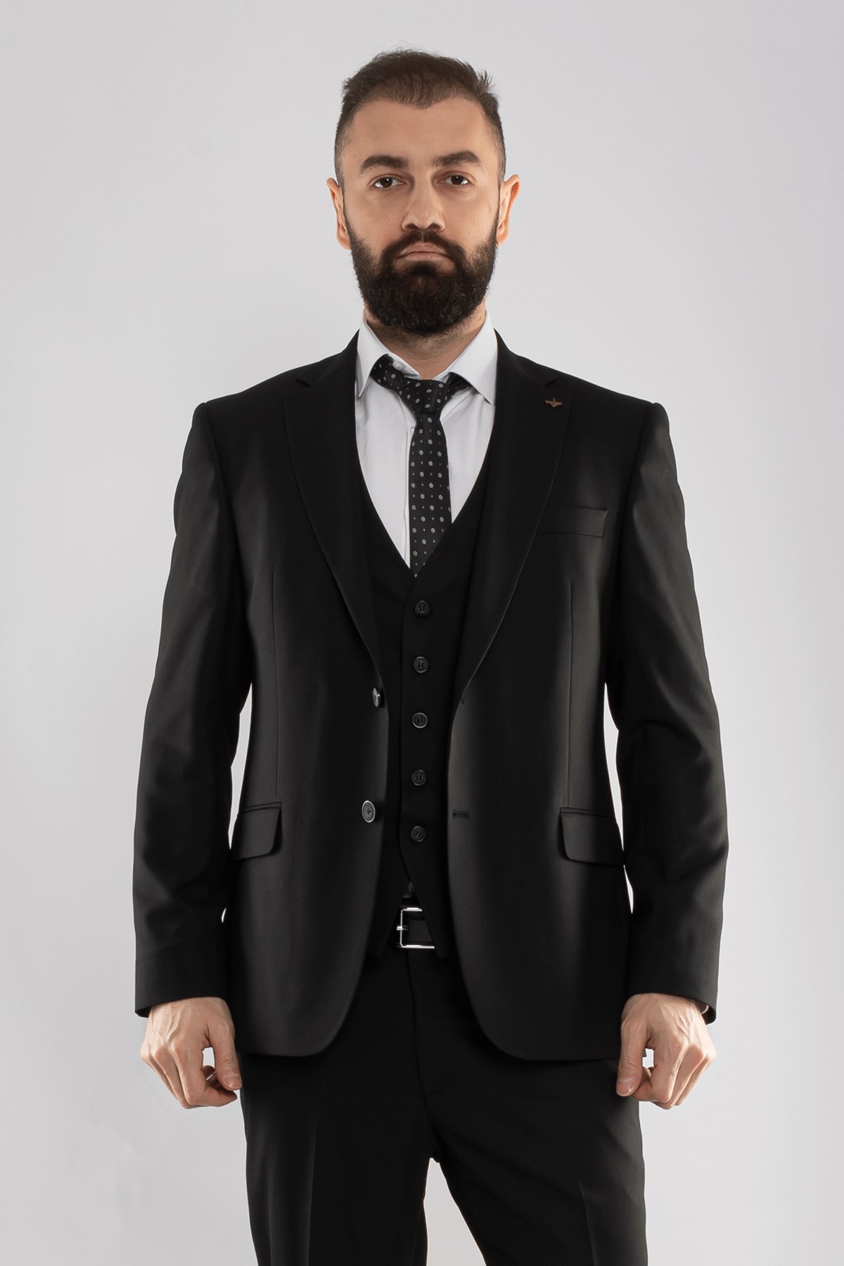 JK33KL02M002 Klasik 6Drop Yelekli Takım Elbise