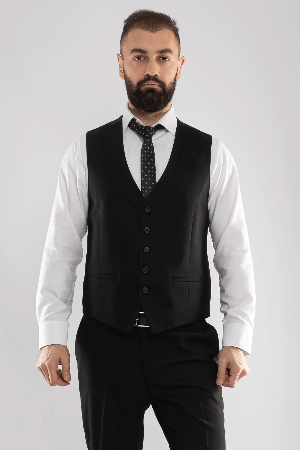 JK33KL02M002 Klasik 6Drop Yelekli Takım Elbise