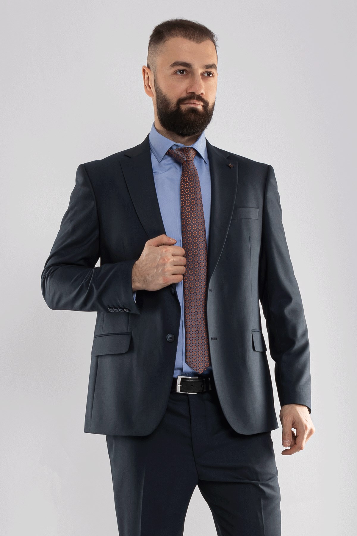 JK33KL02M002 Klasik 6Drop Yelekli Takım Elbise