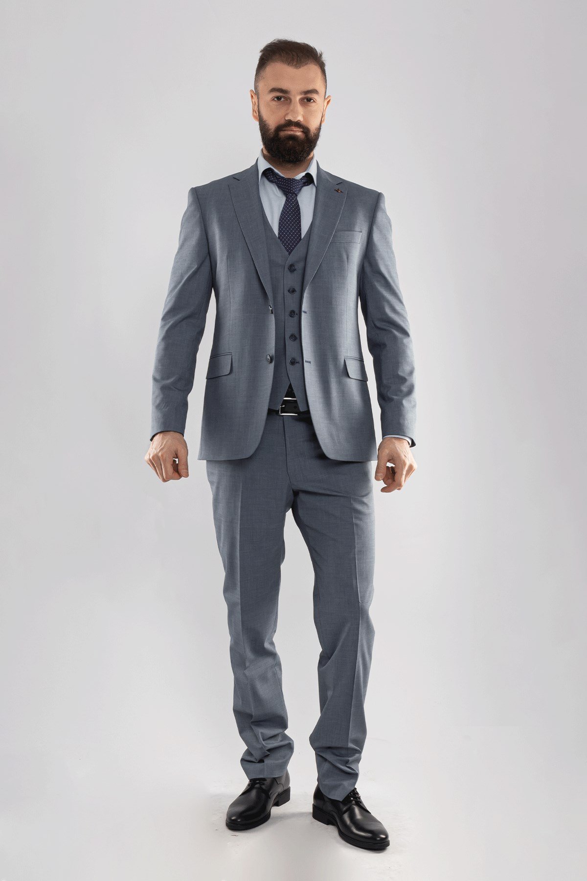 JK33KL02M002 Klasik 6Drop Yelekli Takım Elbise