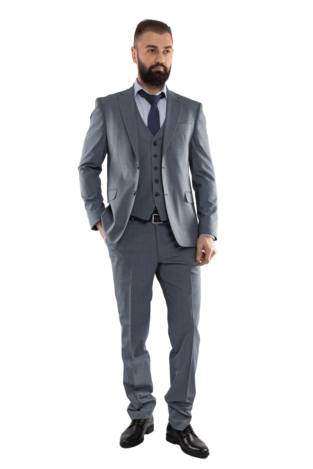 JK33KL02M002 Klasik 6Drop Yelekli Takım Elbise