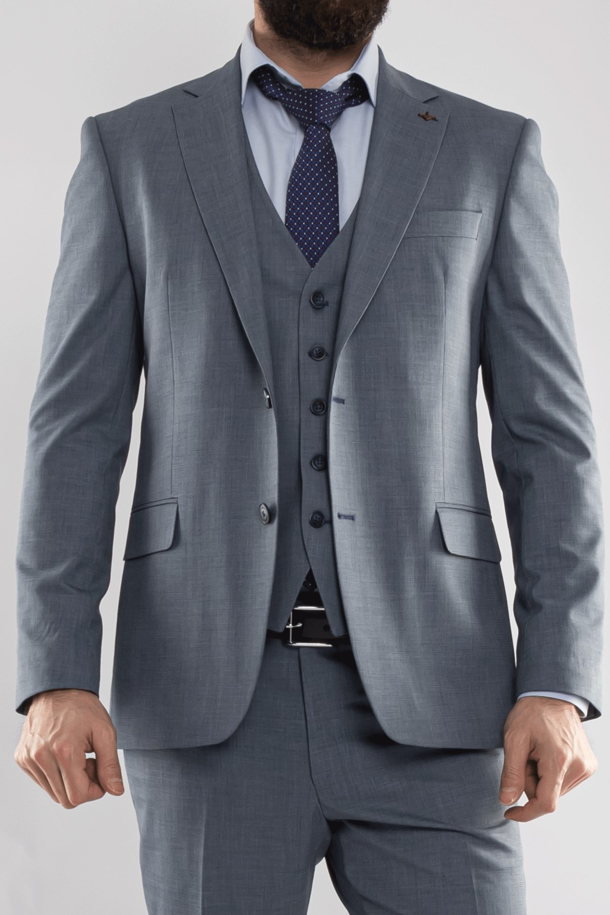 JK33KL02M002 Klasik 6Drop Yelekli Takım Elbise