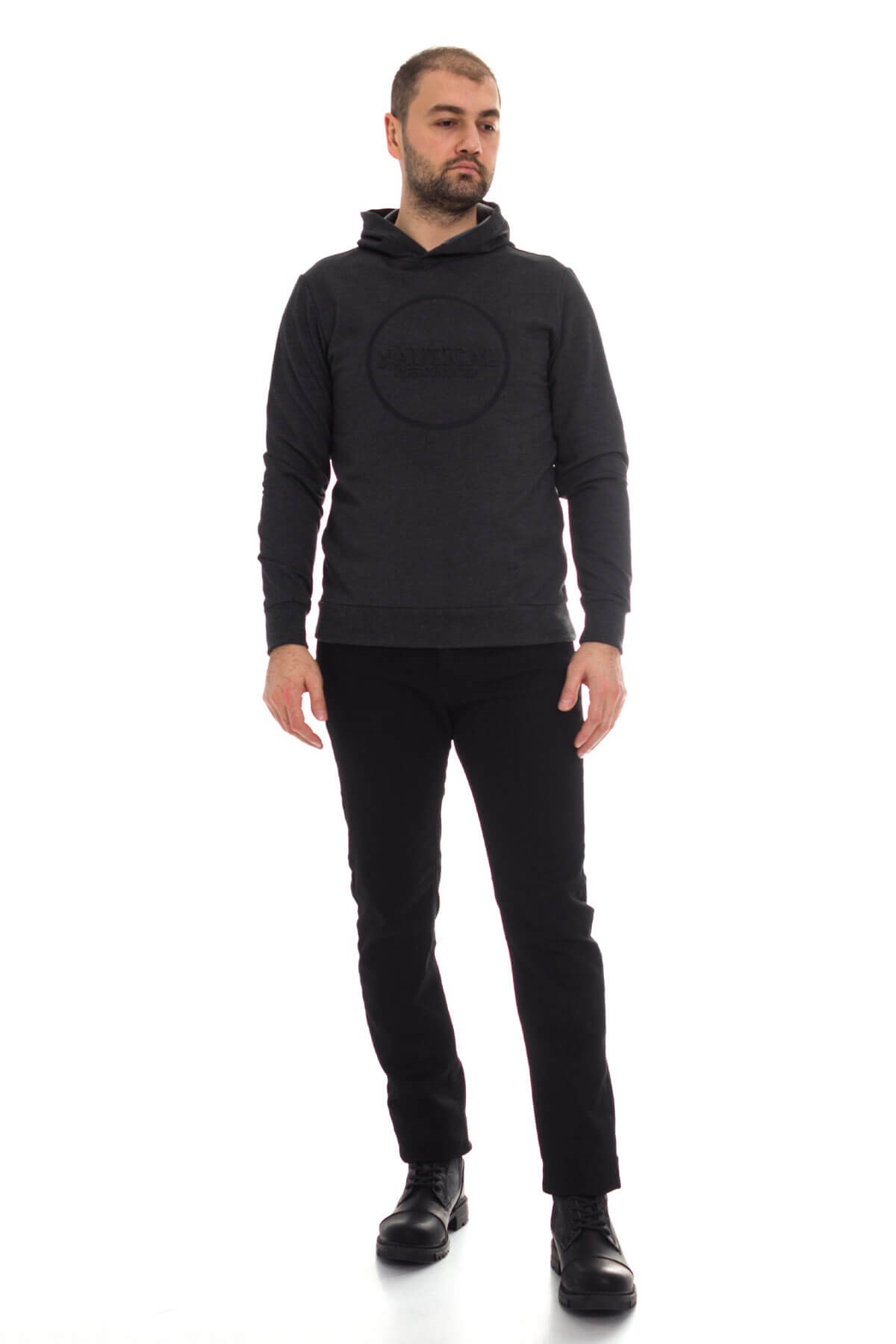 SV-1001 2 İplik Pamuklu Kapşonlu Sweat