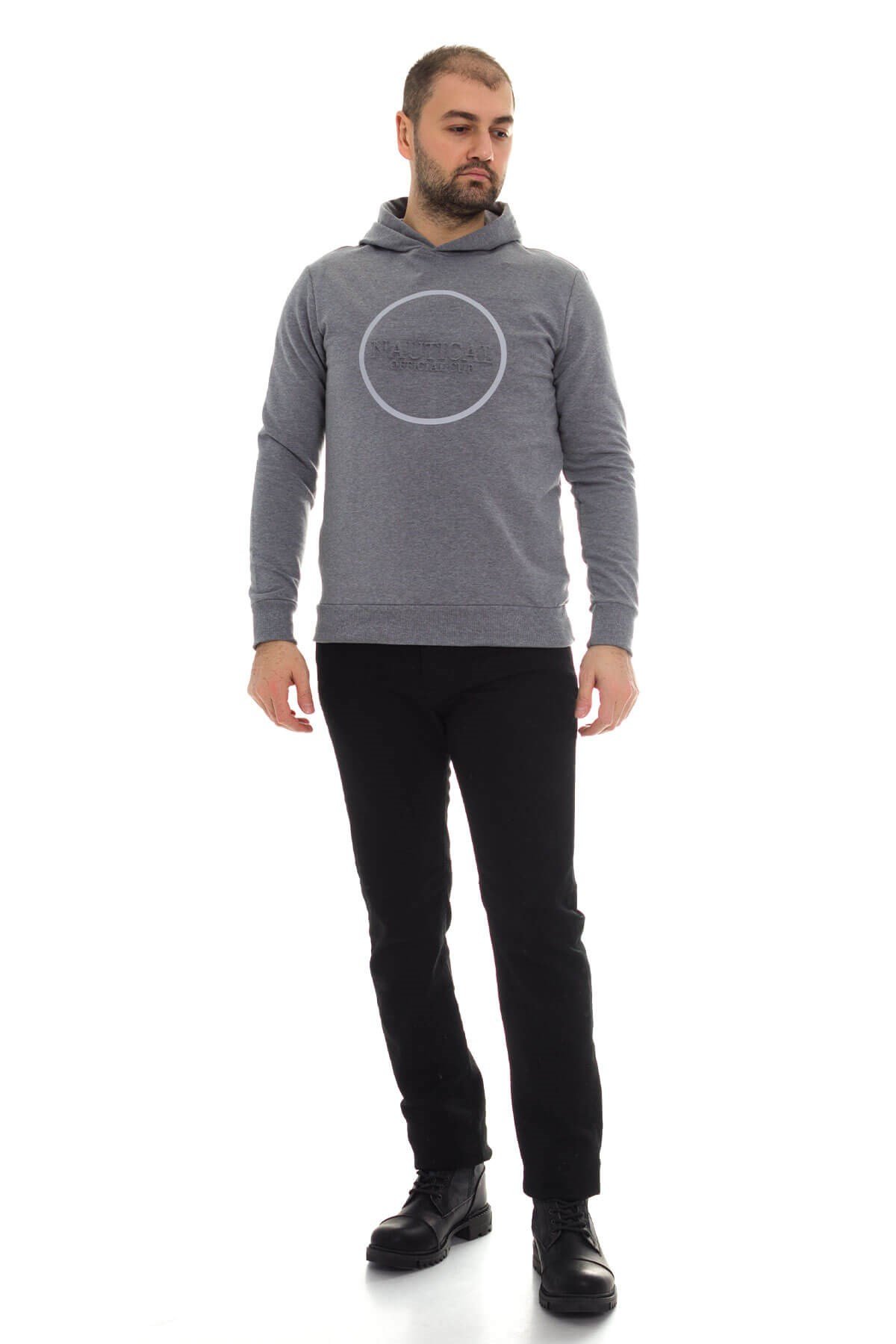 SV-1001 2 İplik Pamuklu Kapşonlu Sweat