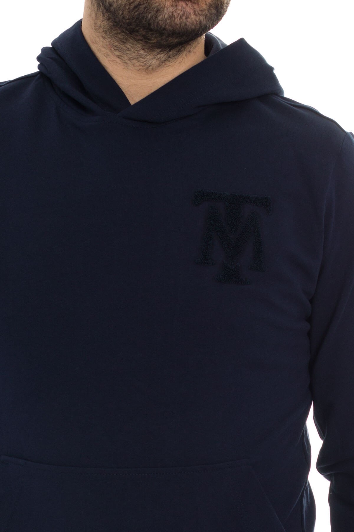 SW-1002 Kapşonlu KanguruCep 2 İplik Pamuk Sweat