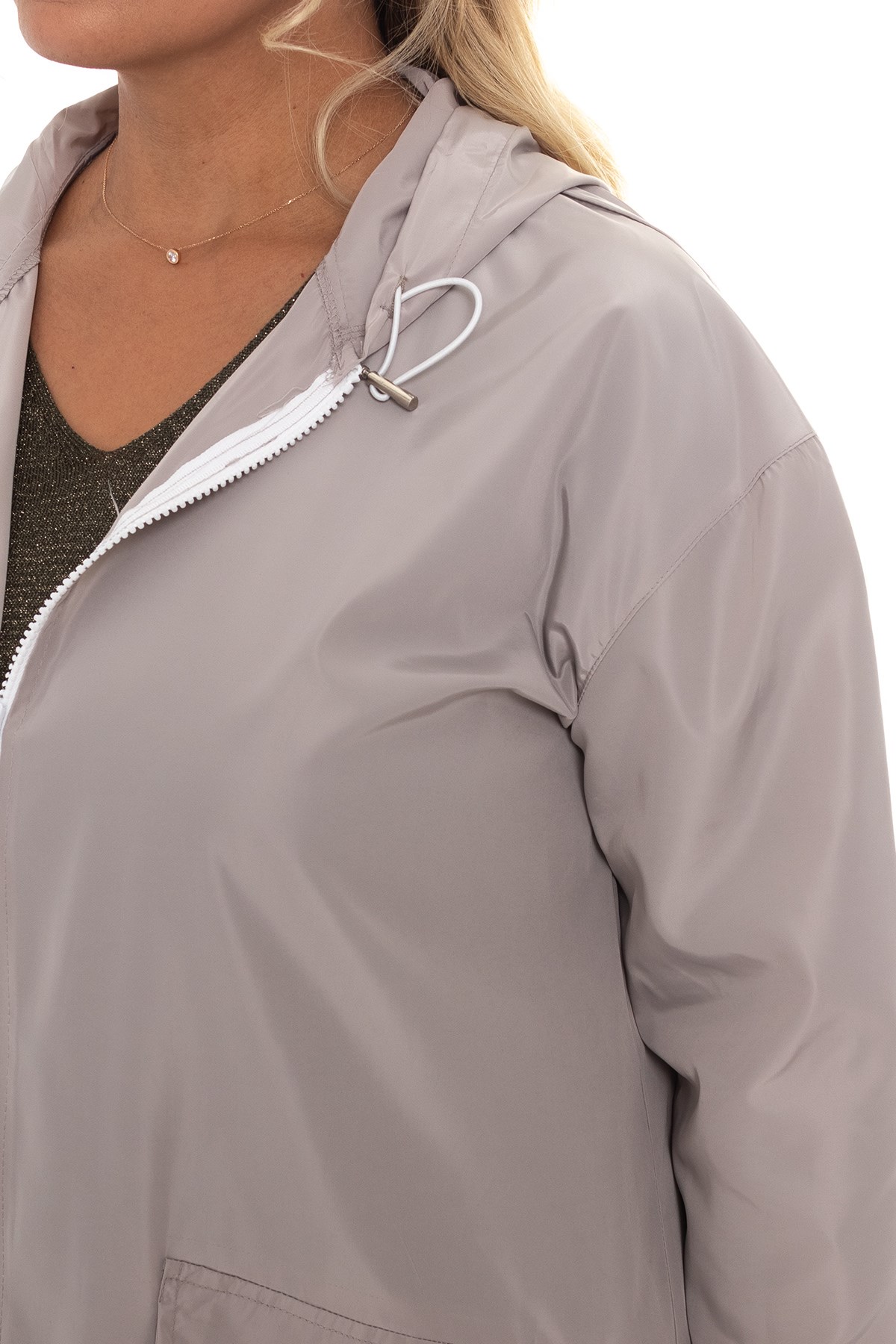 ZR 390 Yanları Fermuarlı Cepli Yağmurluk