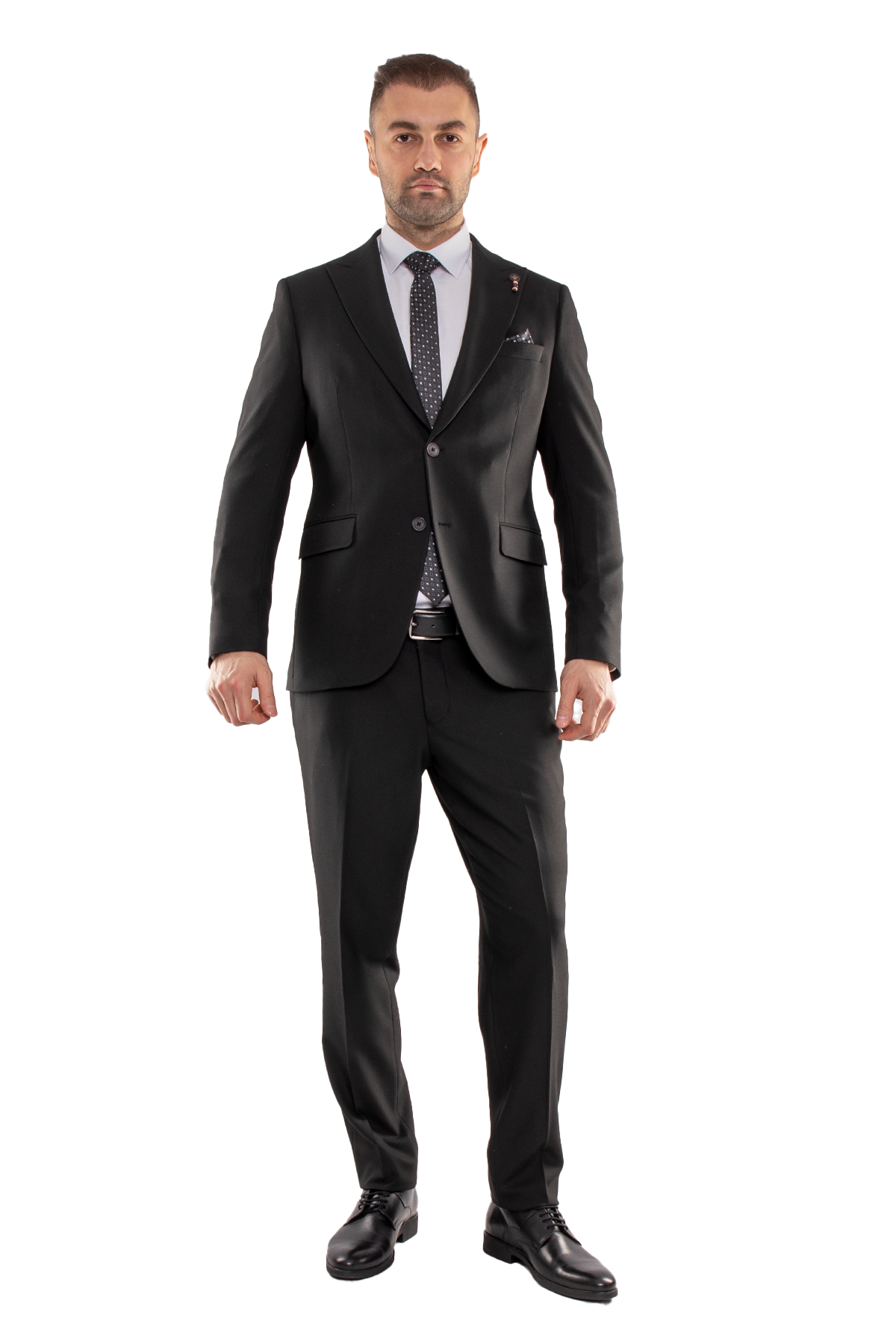 JK35SF02M103 Slimfit 6 Drop Yelekli Takım Elbise