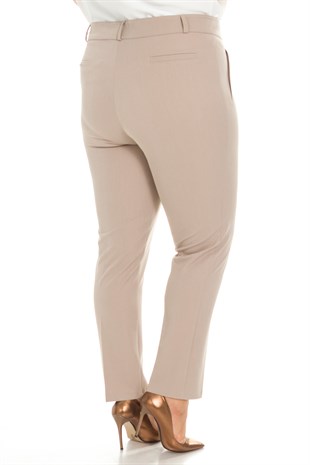 11634 YAN CEP KLASİK KREP PANTOLON