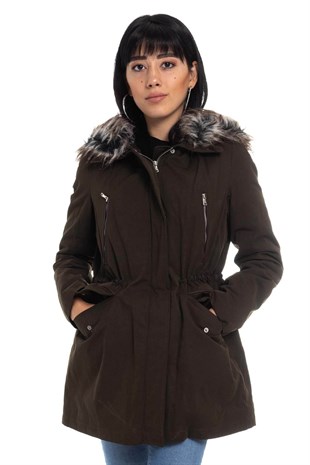 18273 KÜRKLÜ PARKA KABAN