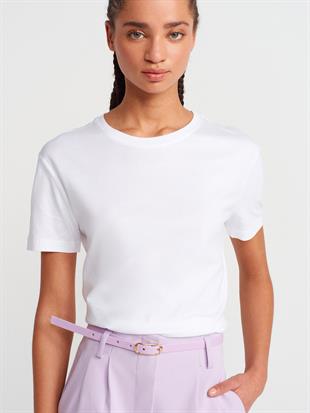 31791 Bisiklet Yaka Tshirt
