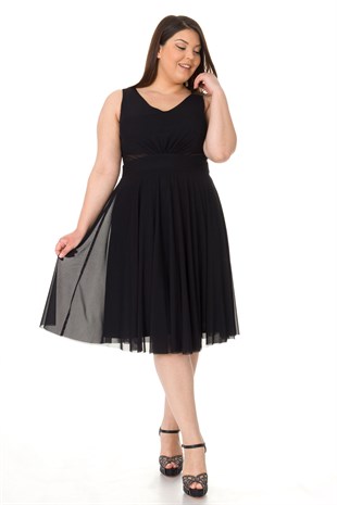 4248 BB BELİ PENCERELİ KISA JESSİCA ELBİSE