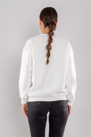 5061 İçi Şardonlu Ucla Bisiklet Yaka Sweatshirt