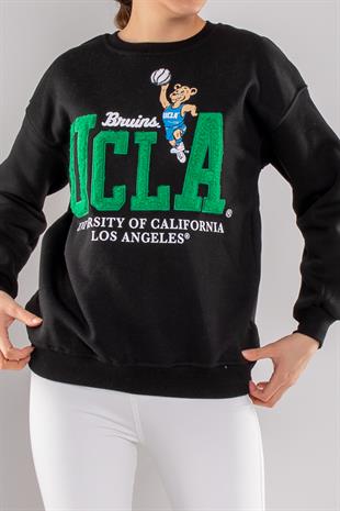 5061 İçi Şardonlu Ucla Bisiklet Yaka Sweatshirt