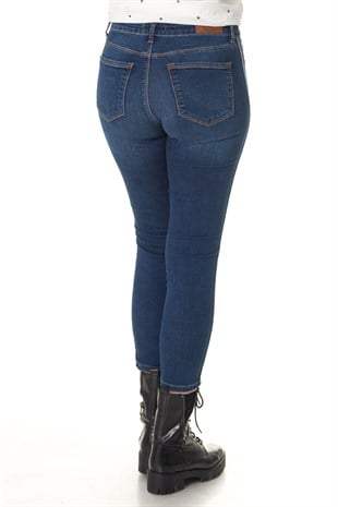5112 BB ALİSSA YAN ŞERİTLİ KOT PANTOLON