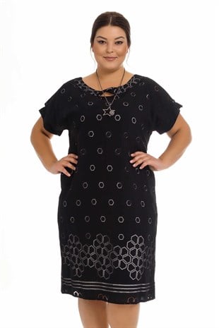 7004 BB YAKMA KETEN ELBİSE