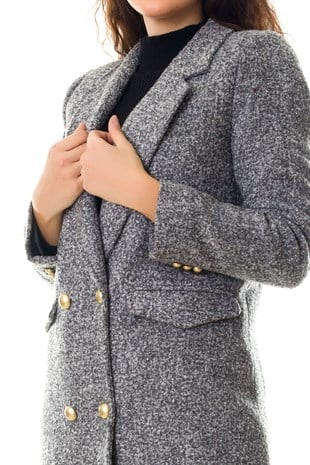 70544 BUKLET DÜĞMELİ KABAN