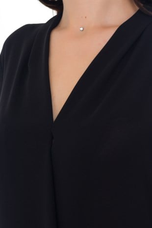 81268 TRUVAKAR KOL ŞİFON BLUZ