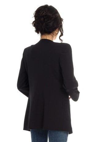 90372 Penguen Broşlu Truv Kol Blazer Ceket