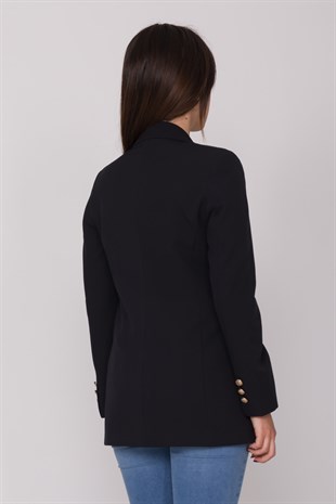 90493 Armalı 6 Düğmeli Blazer Ceket