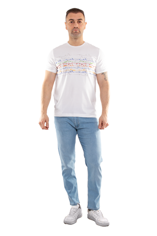 915 SlimFiit Matrix927 Yırtıklı Erkek Kot Pantolon