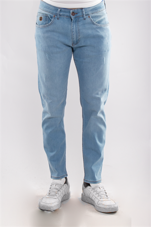 915 SlimFiit Matrix927 Yırtıklı Erkek Kot Pantolon