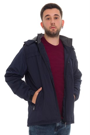99237-227 RG FİT KAPŞONLU İÇİ POLAR YAĞMURLUK