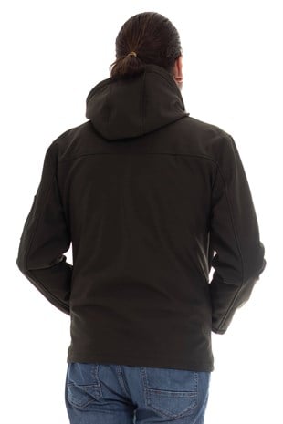 99286-231 Soft Shell RGfit Dalgıç Kumaş Kapşonlu Kaban