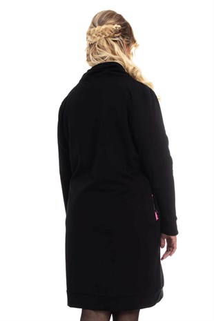 AN2074 Fermuarlı Sweat Elbise