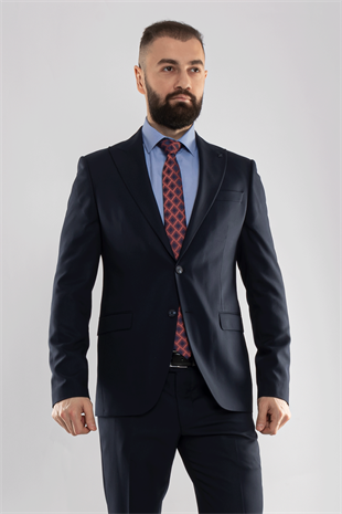 JK36SF02M065 Özel Yelekli 8 Drop Slimfit Takım Elbise