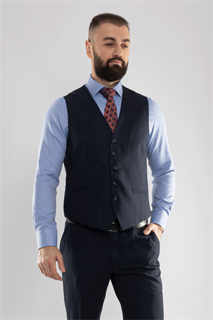 JK36SF02M065 Özel Yelekli 8 Drop Slimfit Takım Elbise