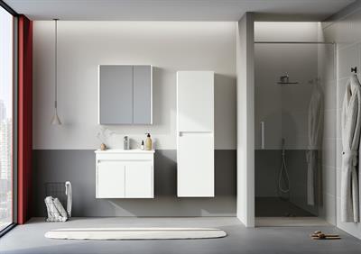 Arno 65 cm Kapaklı Banyo Dolabı Takımı