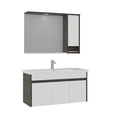 Aydos 100 cm Banyo Dolabı Takımı