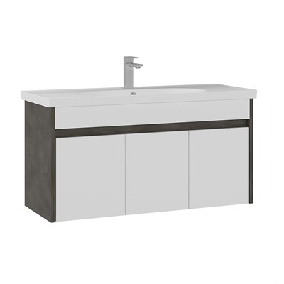 Aydos 100 cm Lavabolu Banyo Alt Dolabı