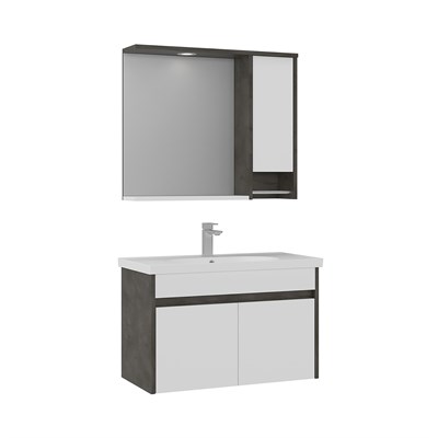 Aydos 85 cm Banyo Dolabı Takımı