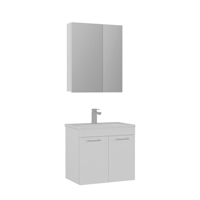 Bafa 60 cm Banyo Dolabı Takımı