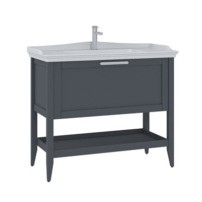 Bastle 105 cm Lavabolu Banyo Alt Dolabı