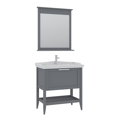 Bastle 85 cm Banyo Dolabı Takımı