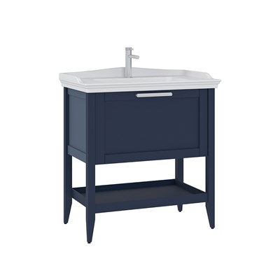 Bastle 85 cm Lavabolu Banyo Alt Dolabı
