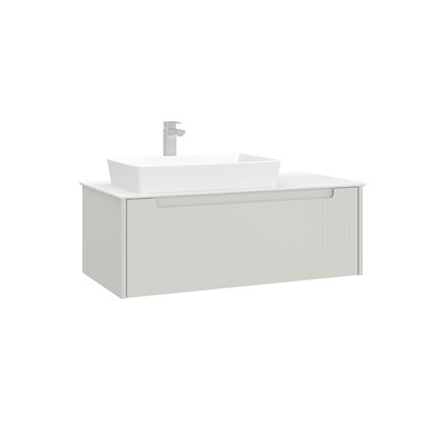 Biella 100 cm Lavabolu Banyo Alt Dolabı