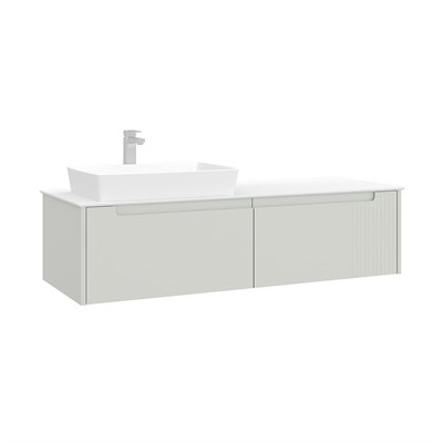 Biella 140 cm Lavabolu Banyo Alt Dolabı